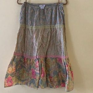 Vintage April Cornell skirt.